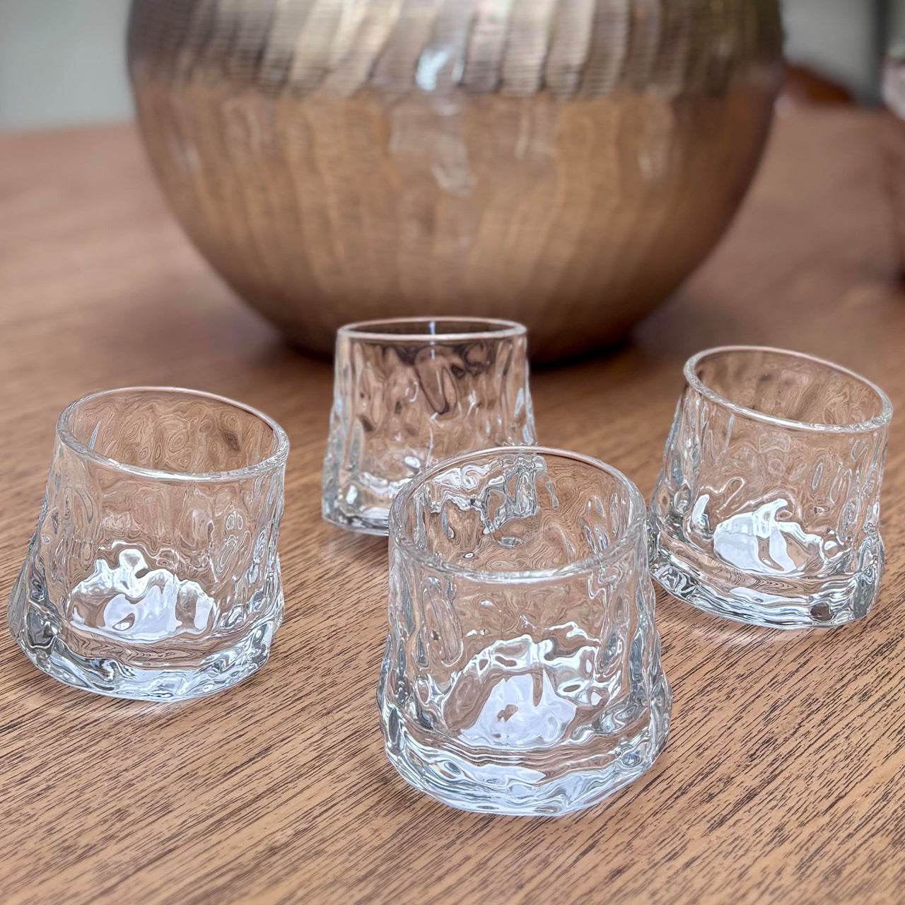 Vaso inclinado