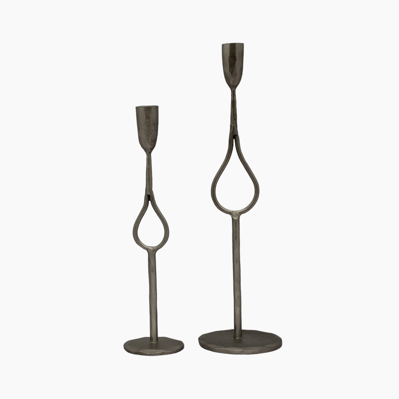 Set x2 Candelabro Silver Marzo Atelier