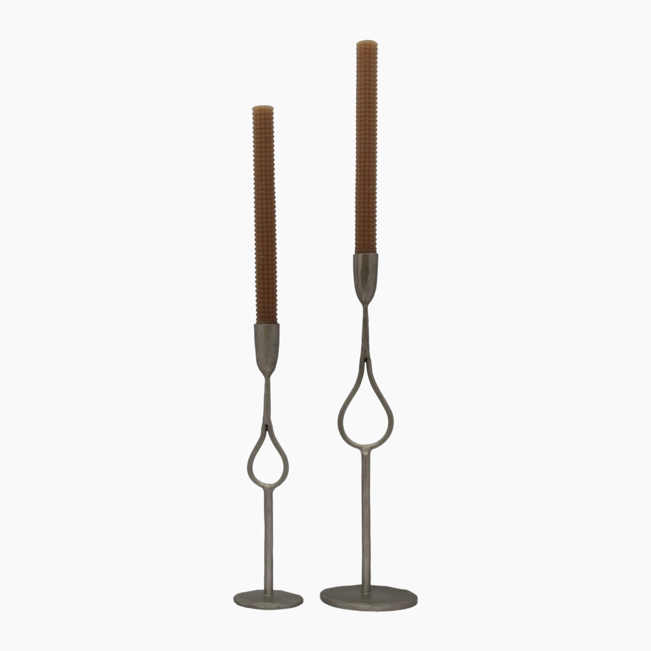 Set x2 Candelabro Silver Marzo Atelier
