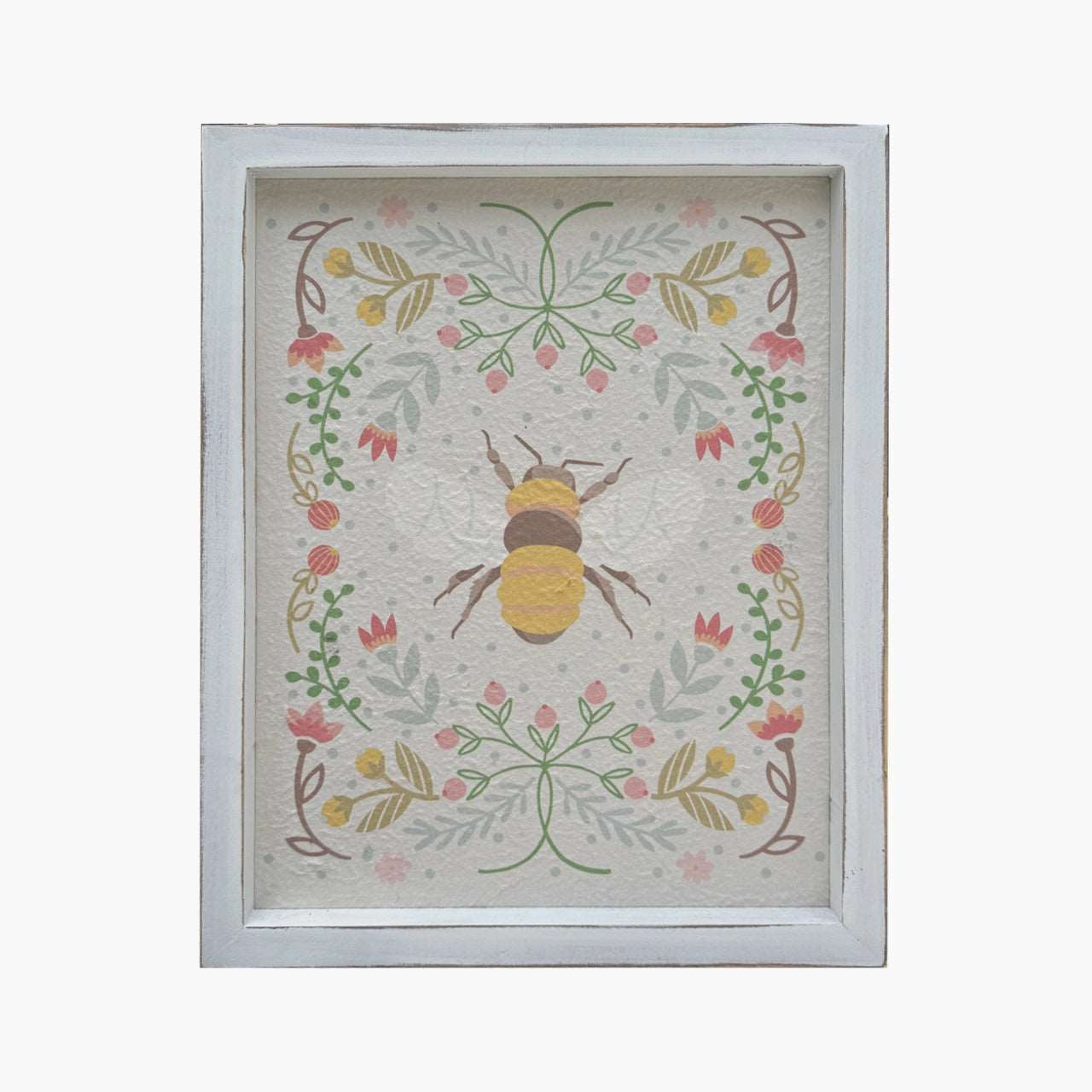 Cuadro decorativo abeja Marzo Atelier