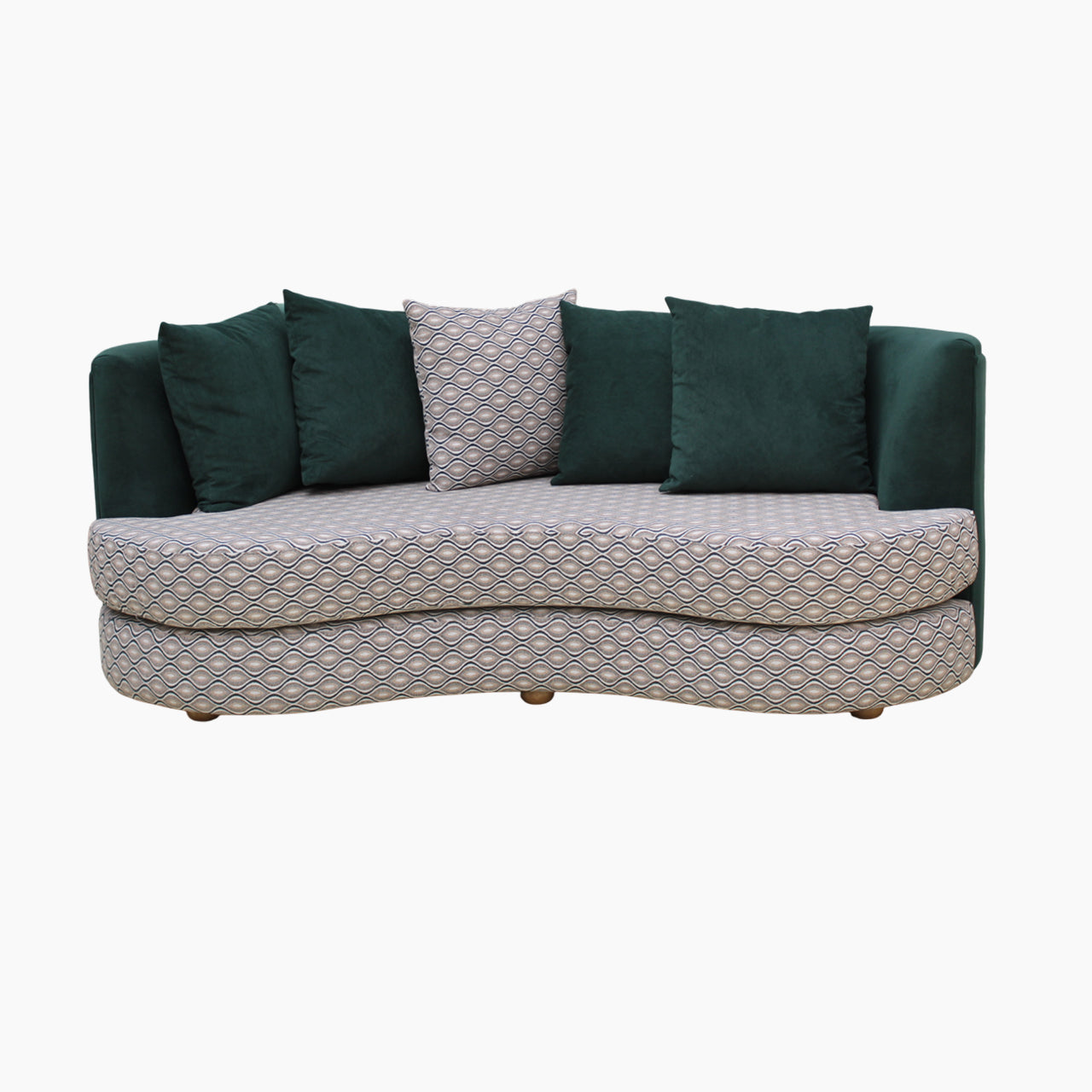 Sofá green curvo - Marzo Atelier