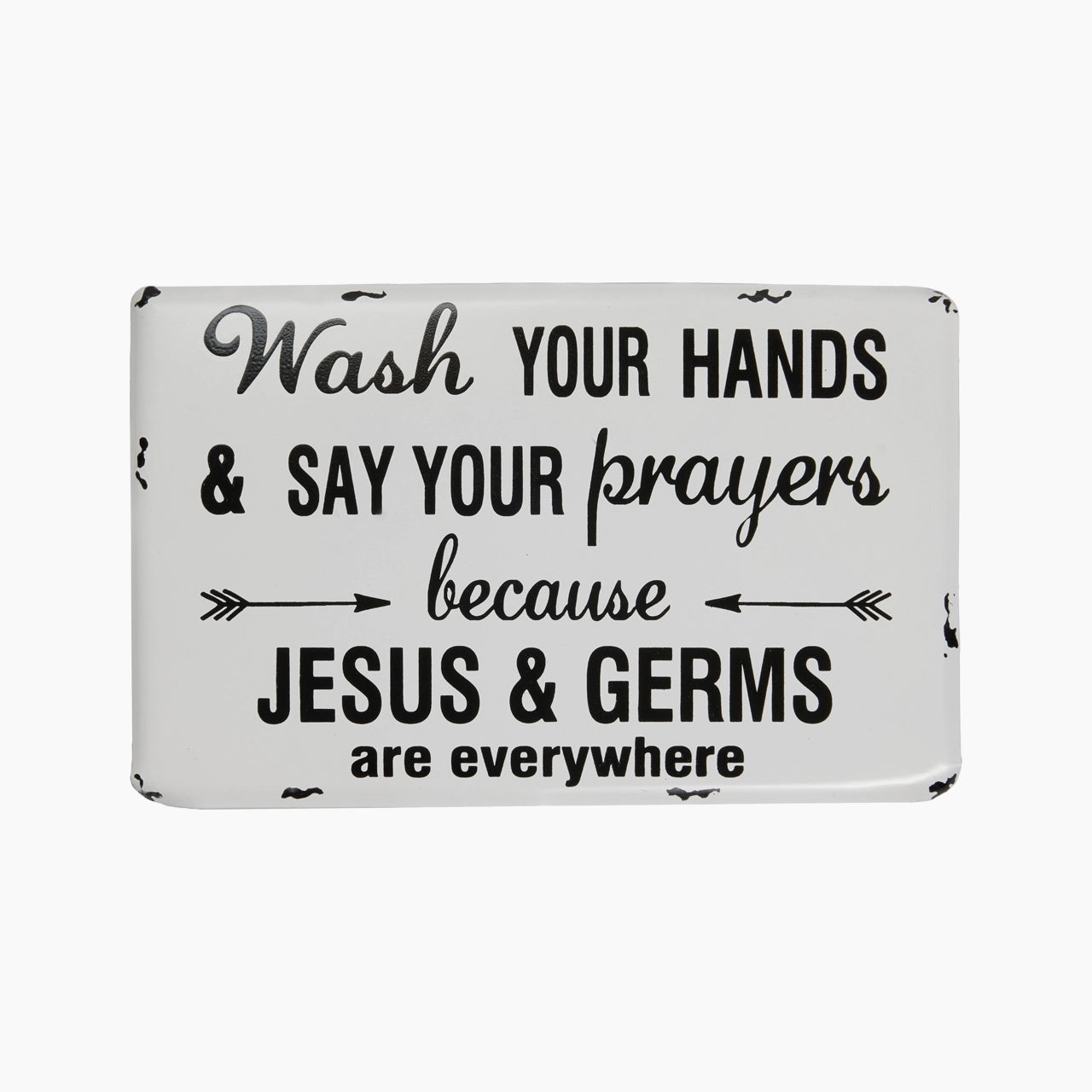 Placa Wash Your Hands